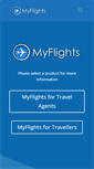 Mobile Screenshot of myflightsapp.com